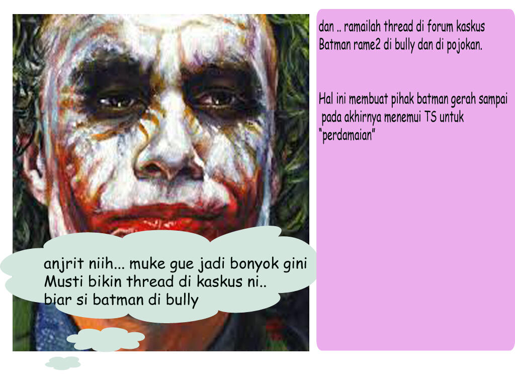 &#91;Thread Perdamaian&#93; Batman akhirnya minta maaf - &lt;Pembenci Batman masuk&gt;