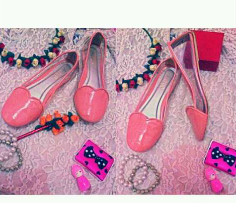 flatshoes cute vintage murah aja