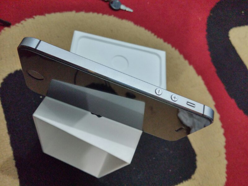 iPhone 5s 16 gb black mulus fullset ori