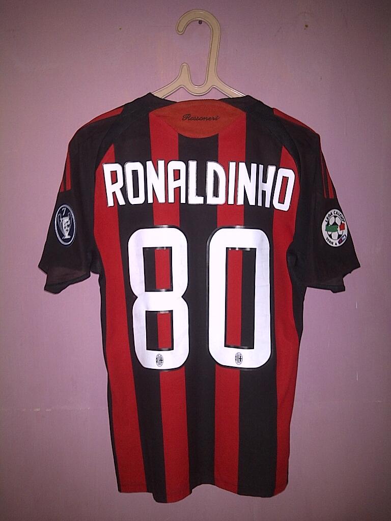 WTS JERSEY AC MILAN 08/09 RONALDINHO (ORGINAL)