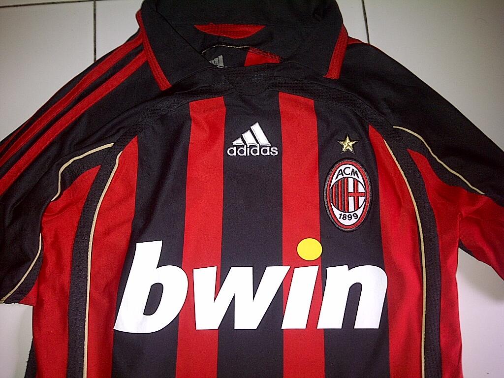 WTS JERSEY AC MILAN 2006/2007 ORGINAL FORMOTION