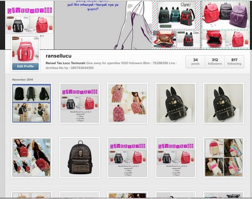 ★★Aneka Tas dan Ransel Import Korea, Bahan berkualitas, Harga Murah ★★