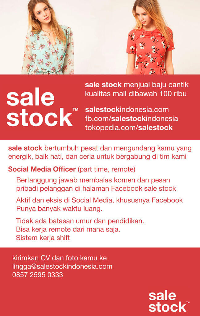 &#91;TANGERANG&#93; SALE STOCK INDONESIA LOGISTIC OFFICER Gel.3 