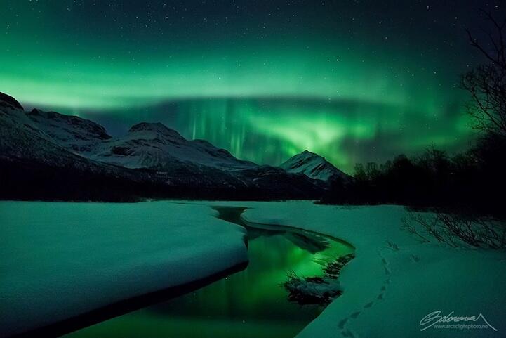 Kumpulan Foto Aurora Borealis di Norwegia yang Menakjubkan!