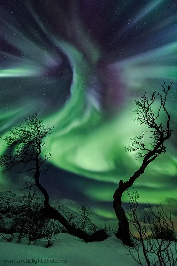 Kumpulan Foto Aurora Borealis di Norwegia yang Menakjubkan!