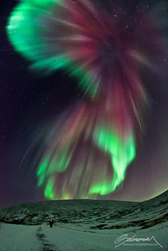 Kumpulan Foto Aurora Borealis di Norwegia yang Menakjubkan!
