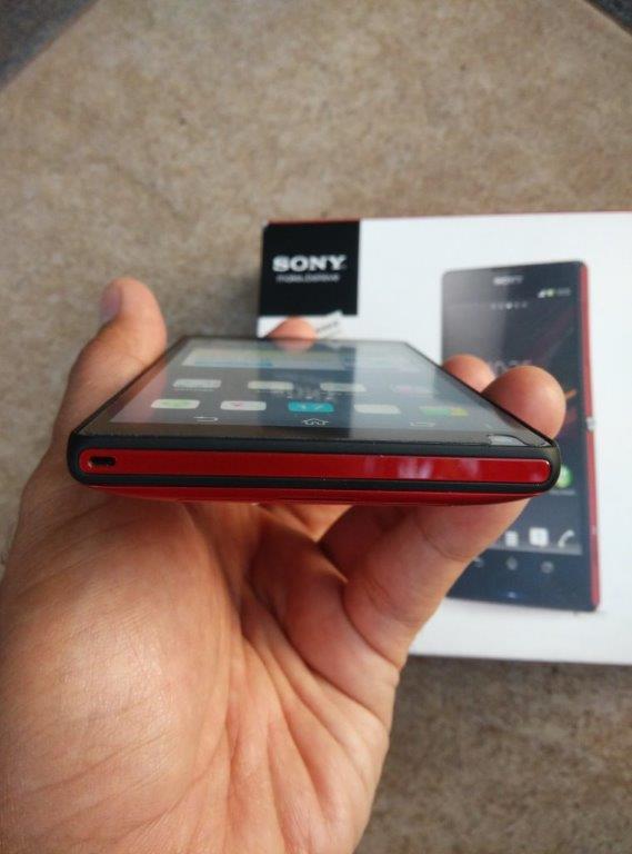 xperia zl c6502 red fullset super mulus