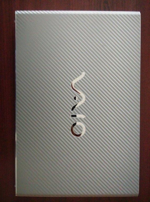 vaio pro13 i5 silver stiker karbon