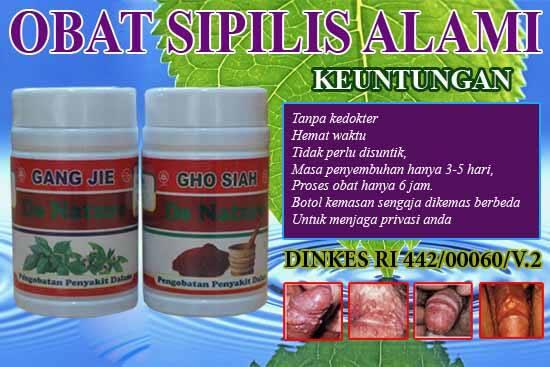 Obat Herbal Sipilis / Raja Singa, Kencing Nanah / Gonore dan Infeksi Saluran Kencing
