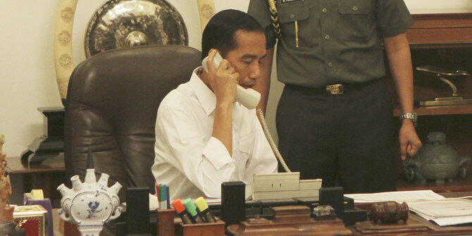 Debut go internasional di Beijing, Jokowi jadi bintang utama
