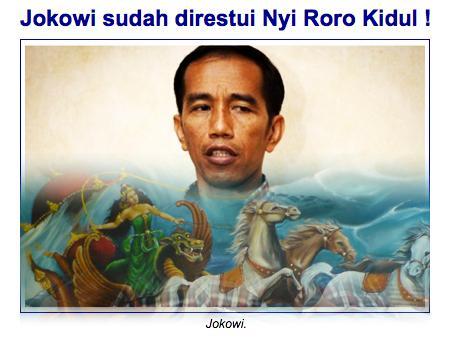 Seperti Apa Mahkluk GAIB yang Mendampingi Jokowi-JK ?
