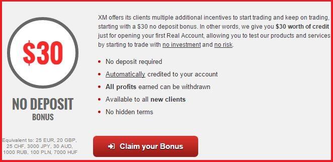 &#91;Broker XM&#93; $30 tanpa deposit Khusus pendaftar baru, gratis!!