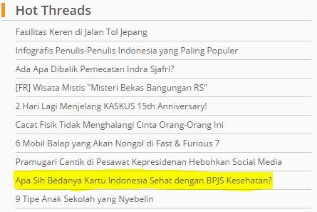 &#91;BINGUNG&#93; Apa Sih Bedanya Kartu Indonesia Sehat ama Jaminan Kesehatan Nasional BPJS?