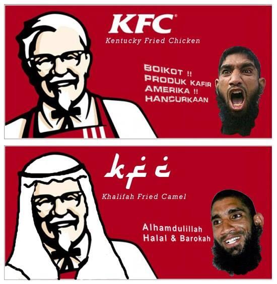 Kumpulan Plesetan Logo KFC.
