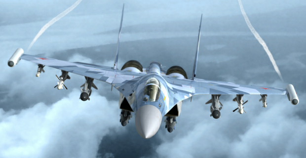 Sukhoi SU-35S Super Flanker ,Monster Langit dari negeri Beruang