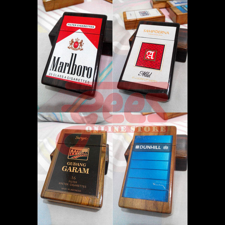 KOTAK Rokok KAYU - UNIK dan Indonesia BANGET!!