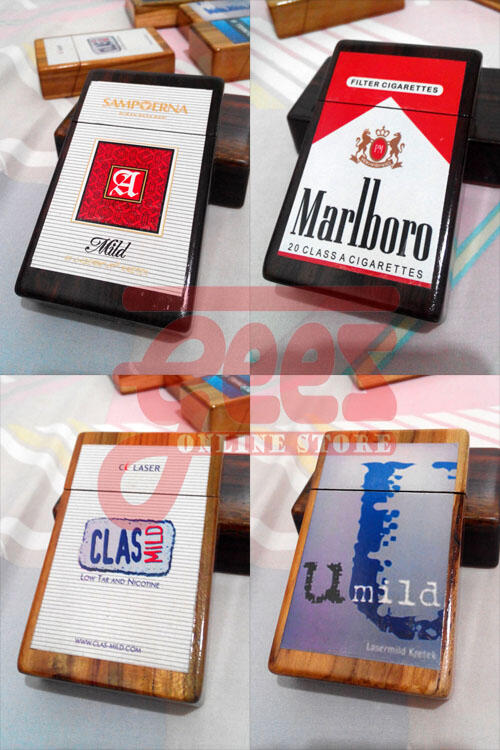 KOTAK Rokok KAYU - UNIK dan Indonesia BANGET!!