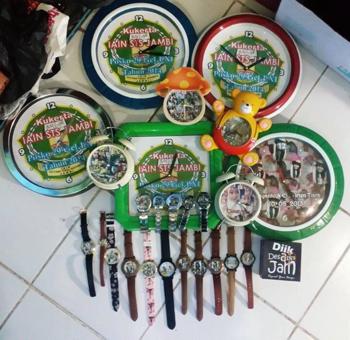 Jam Tangan Weker Dinding Bisa Desain Suka Suka Cocok Untuk Kado Unik