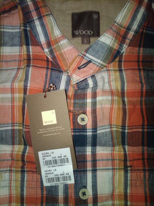 Terjual Sale Kemeja\/Shirt Wood Tipe Azura Original And New Size L  KASKUS