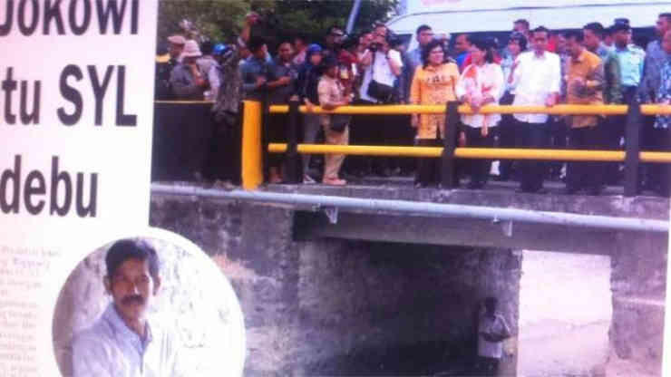 Demi Lihat Jokowi, Petani Bendoro Ini Nekat