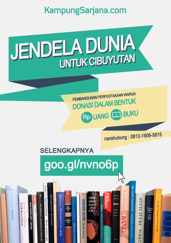 &#91;Donasi Pembangunan Perpustakaan&#93; Jendela Dunia untuk Cibuyutan