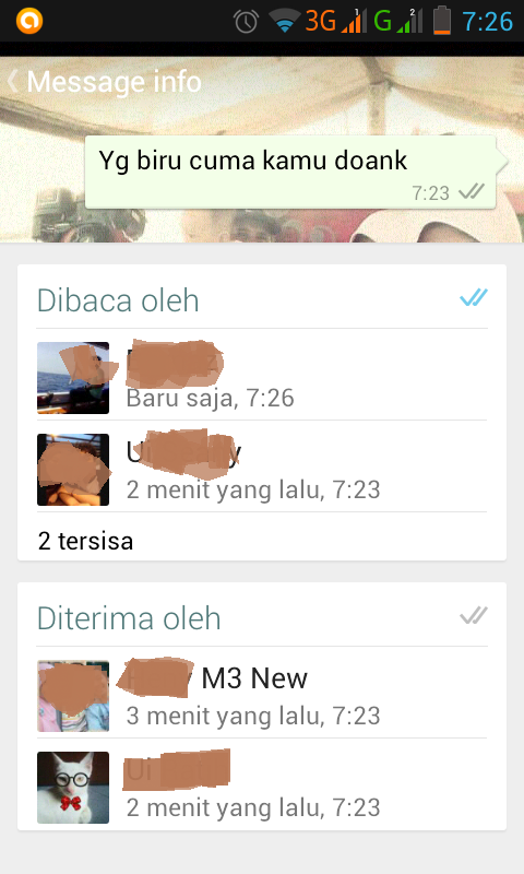 Whats kini punya tanda jika sudah terbaca