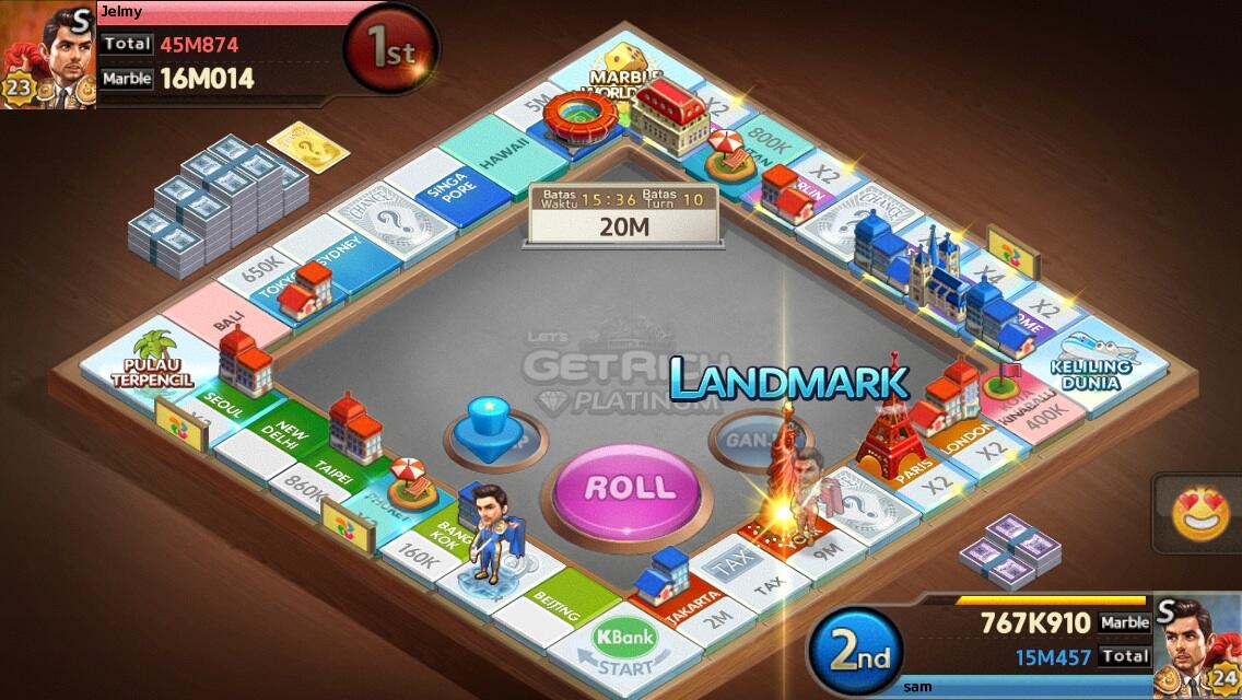 Monopoly party train slot machine