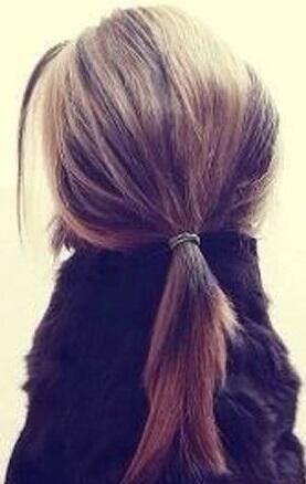Rambut ekor kuda imut. siapa gerangan dia???? 