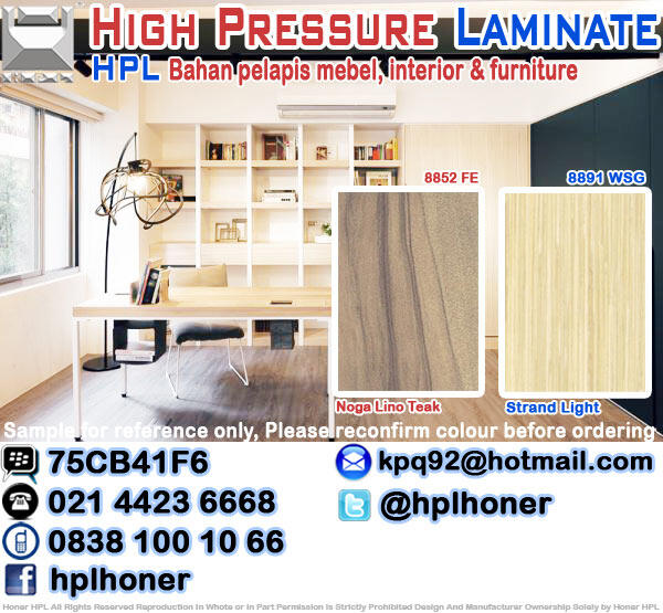 Rak Buku Kayu Hpl & Etalase Mebel Meja Panel Ambalan Lantai Parket Pintu Kusen Lemari
