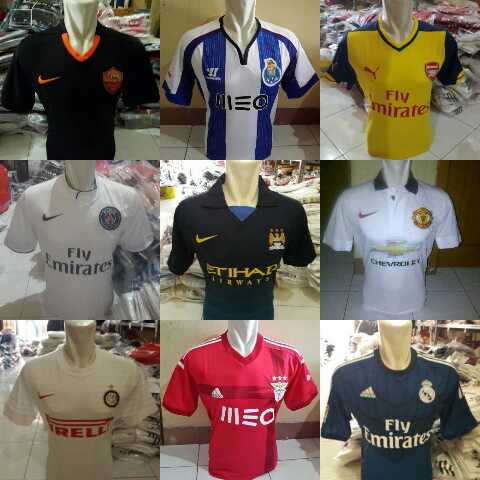 Jerser grade ori grosir go pi ladies club 14/15 & nation 2014 cod only tangerang