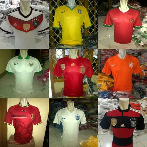 Jerser grade ori grosir go pi ladies club 14/15 & nation 2014 cod only tangerang