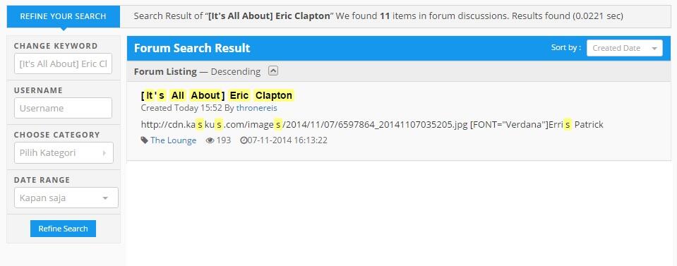 &#91;It's All About&#93; Eric Clapton