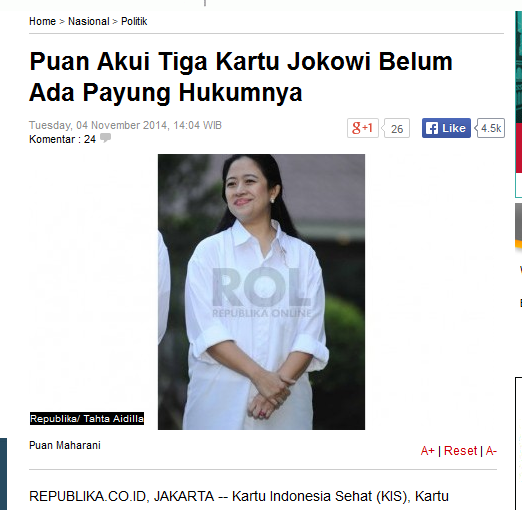 (Yusril Mana?) Menkeu: Anggaran KIS dan KIP Tidak Perlu Izin Parlemen