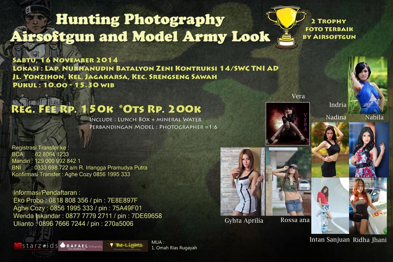 Hunting Photography Air Soft Gun - Memperebutkan Trophy Foto Terbaik