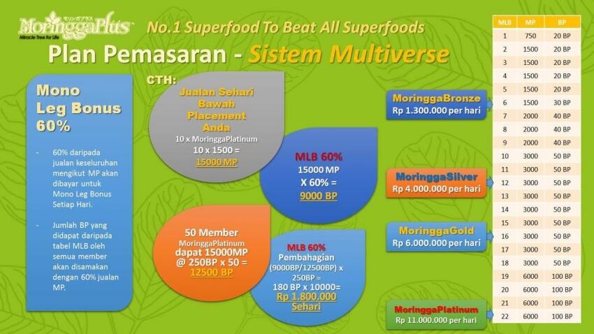 MoringgaPlus Bisnis Baru dengan Ratusan Downline dalam 1 hari, FREE PENDAFTARAN!!!