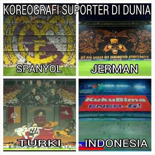 KOREOGRAFI SUPORTER DUNIA