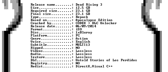 PC Game Dead Rising 3 Apocalypse Edition