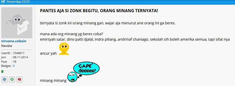 Melanggar Rules Dan Berpotensi SARA Jadi Top Tret Di BP