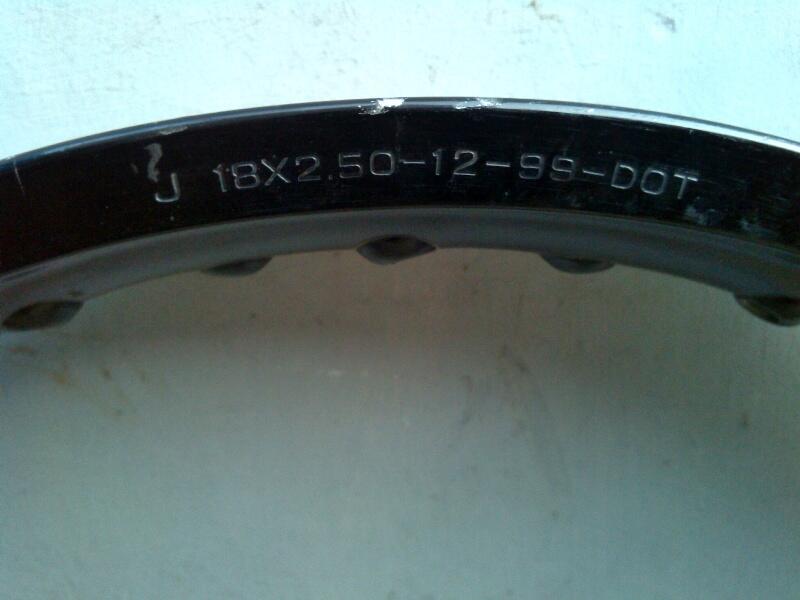 Tromol Belakang MX (ori) & Velg R18 Aluminium TK