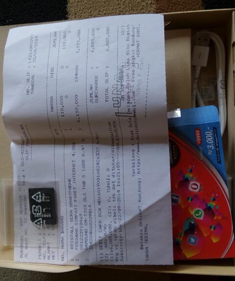 Samsung Tab s 8.4" Brown Gold bandung
