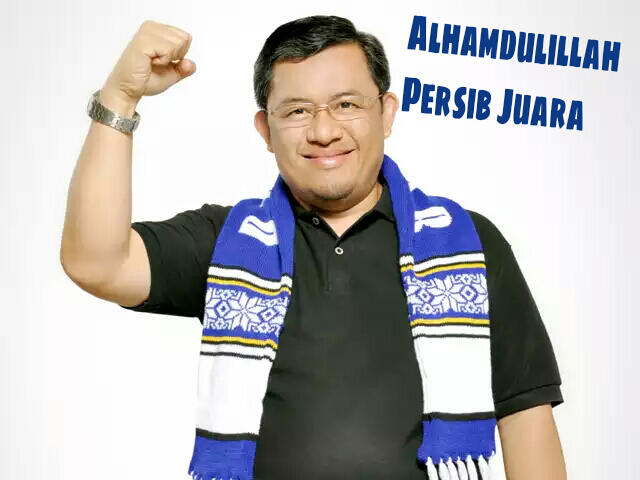 selamat buat urang sunda Persib juara....