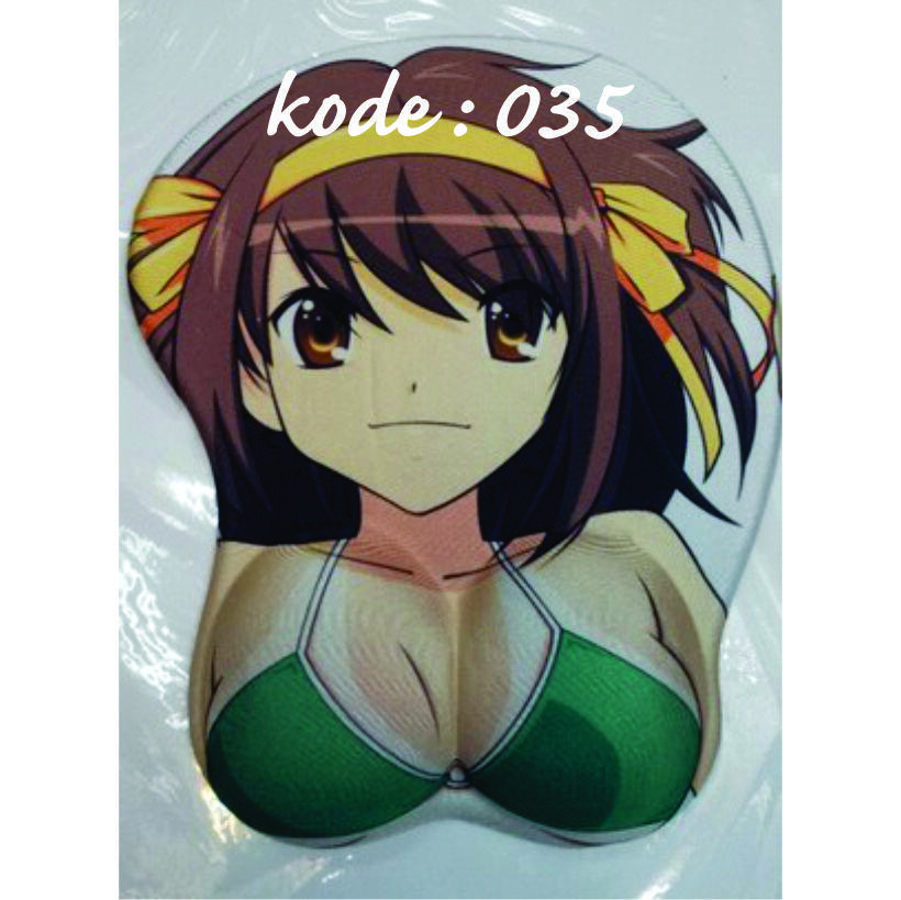 Mouse pad anime 3D "OPPAI".
