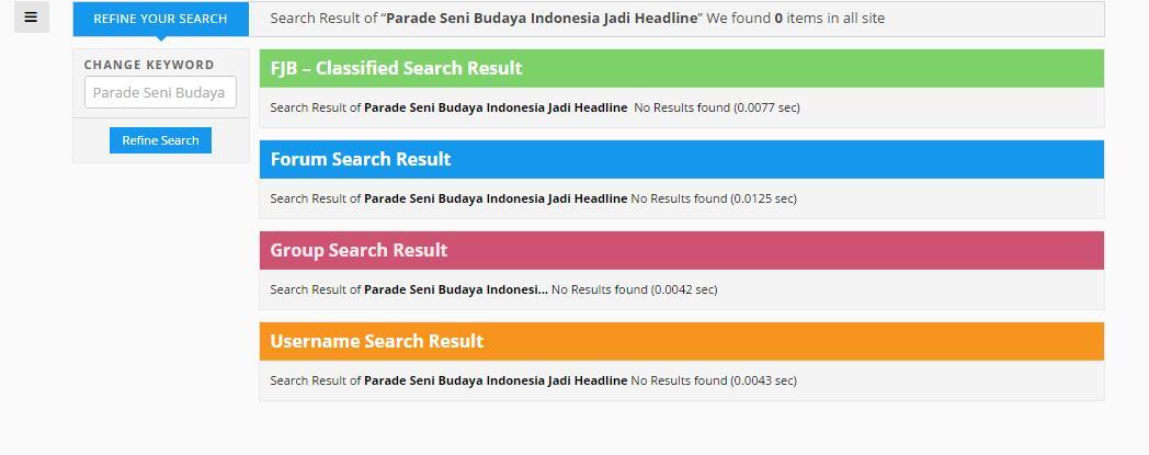 Parade Seni Budaya Indonesia Jadi Headline