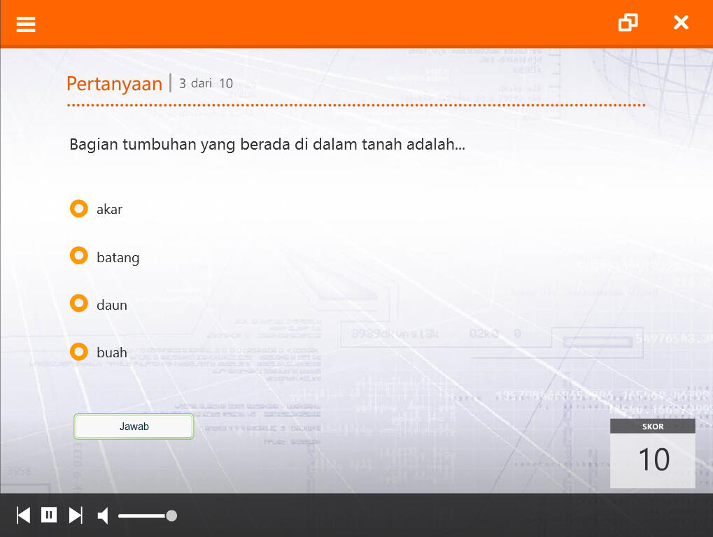FREE PROXFLASH TEMPLATE V.01 -- Template Multimedia Interaktif Berbasis Flash