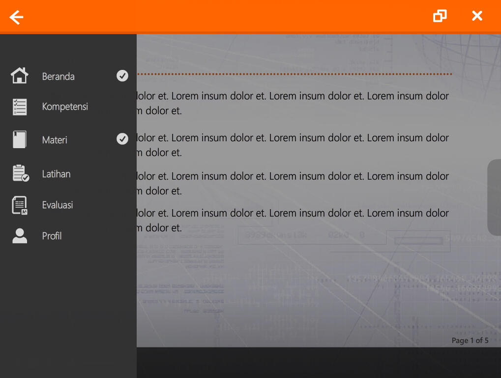 FREE PROXFLASH TEMPLATE V.01 -- Template Multimedia Interaktif Berbasis Flash
