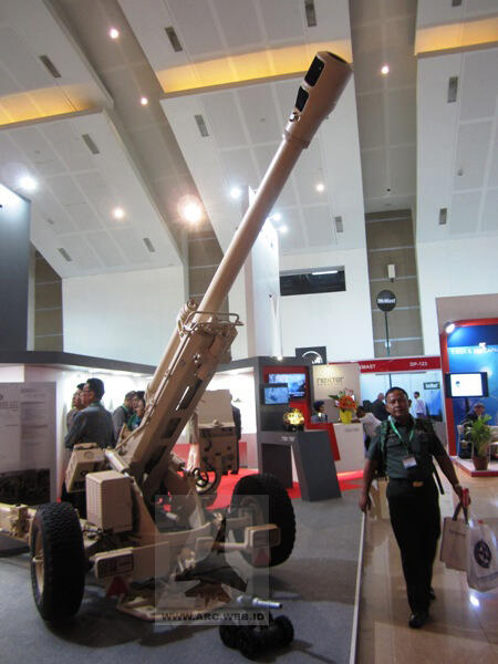 Meriam Nexter LG1 Mk III, calon andalan Para Ranger