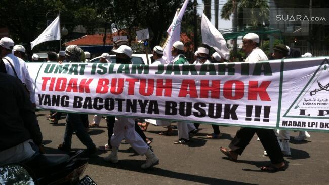 &#91;FPI DEMO LAGI&#93; Habib Rizieq Pimpin Demonstrasi FPI Tolak Ahok