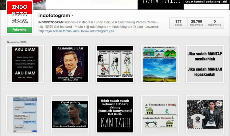 3 AKUN INSTAGRAM YANG WAJIB KAMU FOLLOW ! CEKODOT GANS...