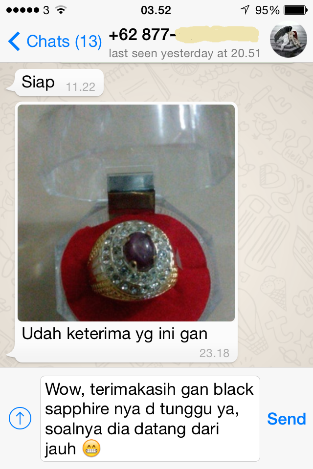 Batu Cincin Natural Murah: Kalimaya, Biduri Bulan, Safir, Zamrud, Opal, Ruby