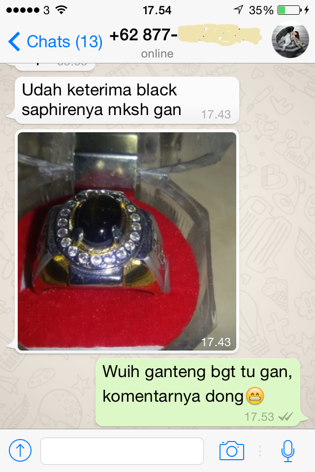 Batu Cincin Natural Murah: Kalimaya, Biduri Bulan, Safir, Zamrud, Opal, Ruby